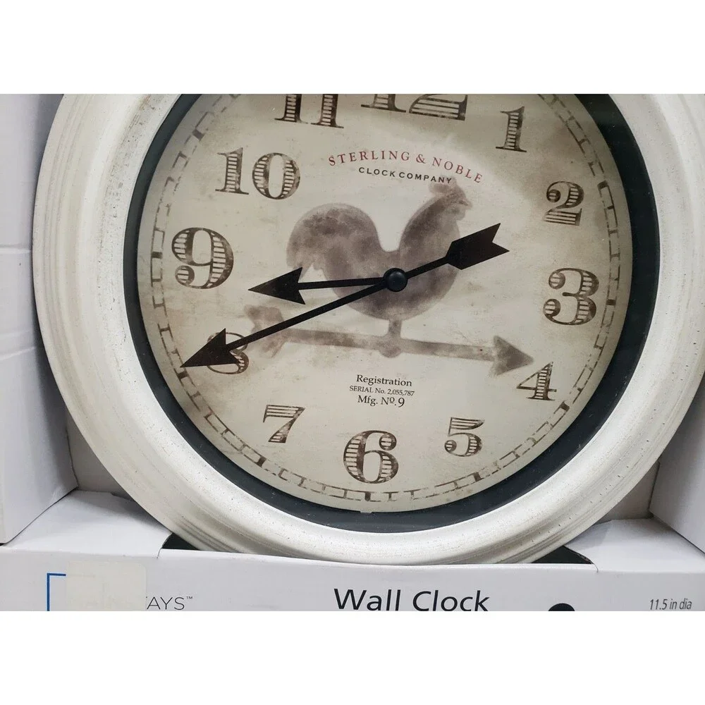 Plastic Decorative Kitchen Wall Clock,11.5